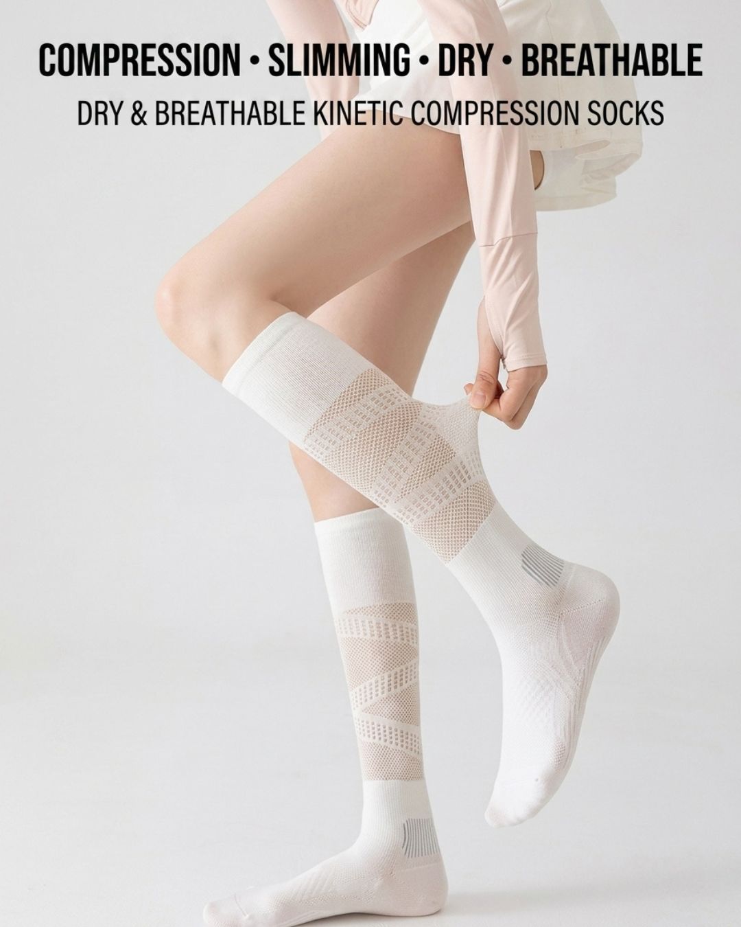 Willluxe® Breathable Elastic Sports Calf Compression Socks