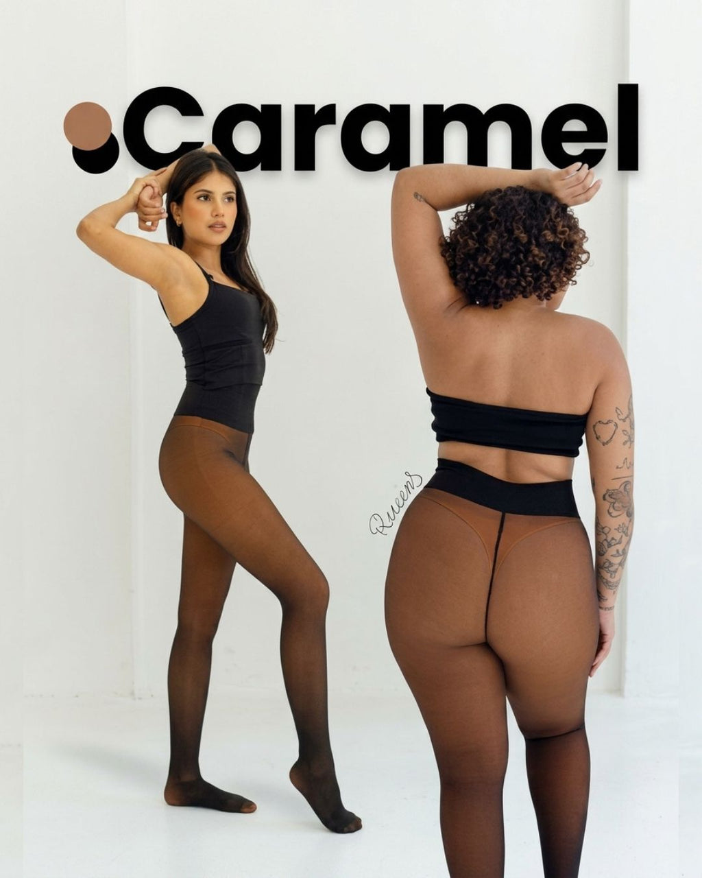 Willluxe® Sheer Fleece-Lined Tights Inclusive Skin