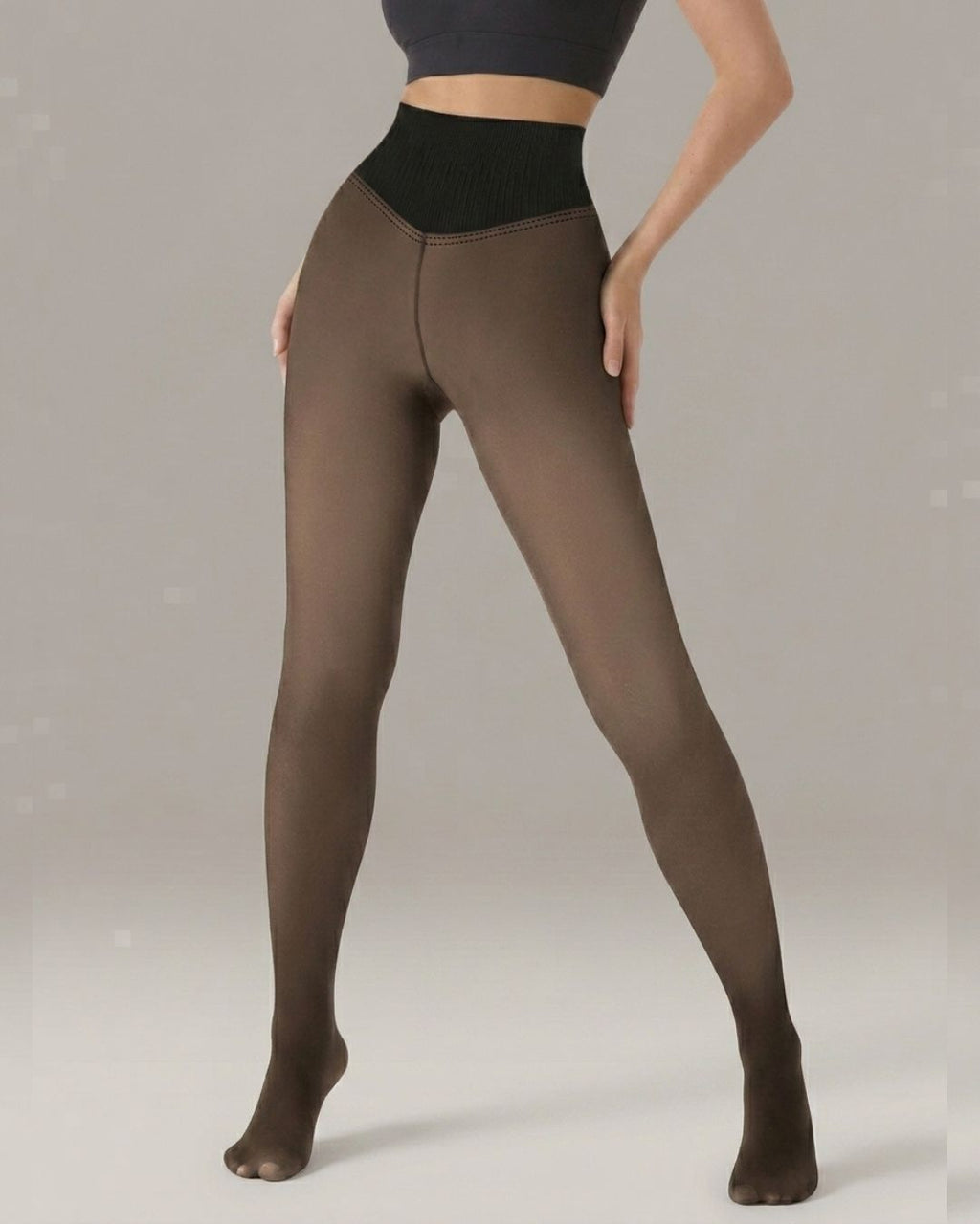 Willluxe® High-Waisted Thermal Fleece-Lined Tights