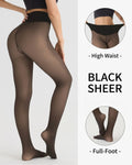 Willluxe® High-Waisted Thermal Fleece-Lined Tights