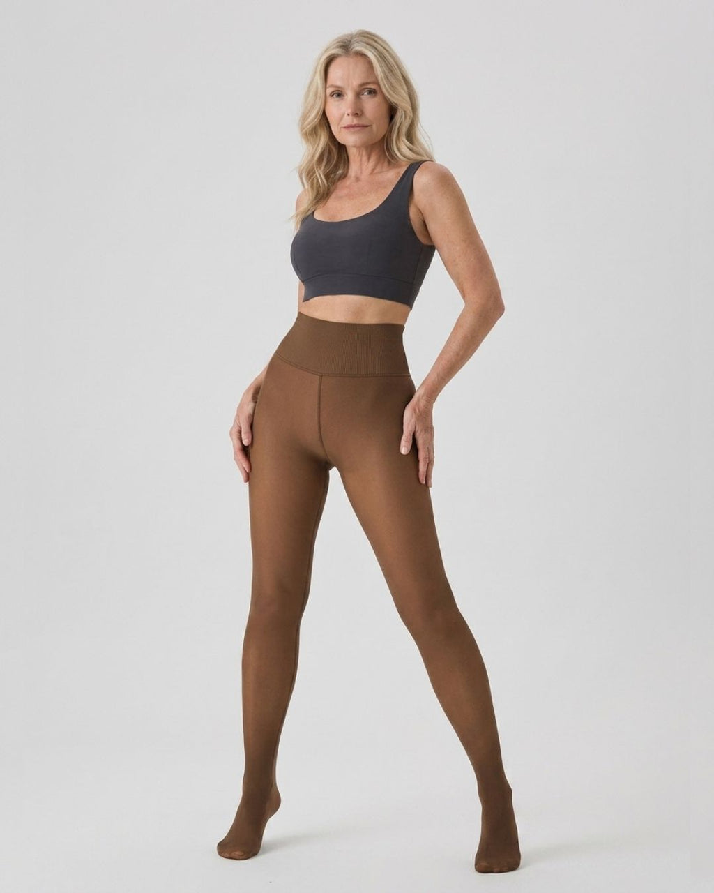 Willluxe® High-Waisted Thermal Fleece-Lined Tights