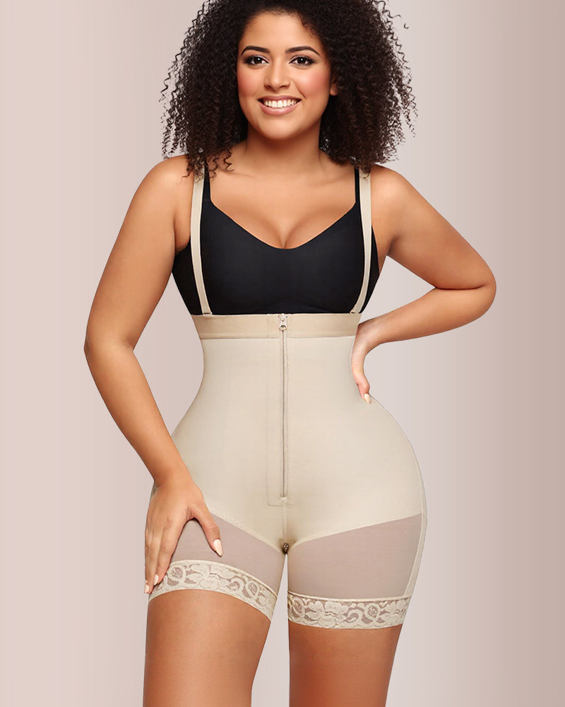 Willluxe® Seamless High-Waist Tummy Control Shapewear Bodysuit