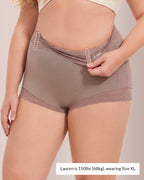 Willluxe® Sculpt & Smooth Lace Tummy Control Shapewear Boyshorts