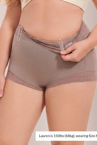 Willluxe® Sculpt & Smooth Lace Tummy Control Shapewear Boyshorts