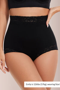 Willluxe® Sculpt & Smooth Lace Tummy Control Shapewear Boyshorts