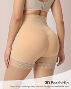 Willluxe® Sculpt & Lift High-Waisted Zipper Shapewear Shorts