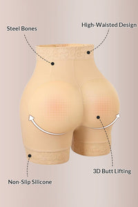 Willluxe® Sculpt & Lift High-Waisted Zipper Shapewear Shorts