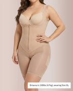 Willluxe® Sculpting Front-Zip Body Shapewear with Tummy Control