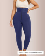 Willluxe® Sculpt & Lift High-Waisted Zipper Shaping Leggings