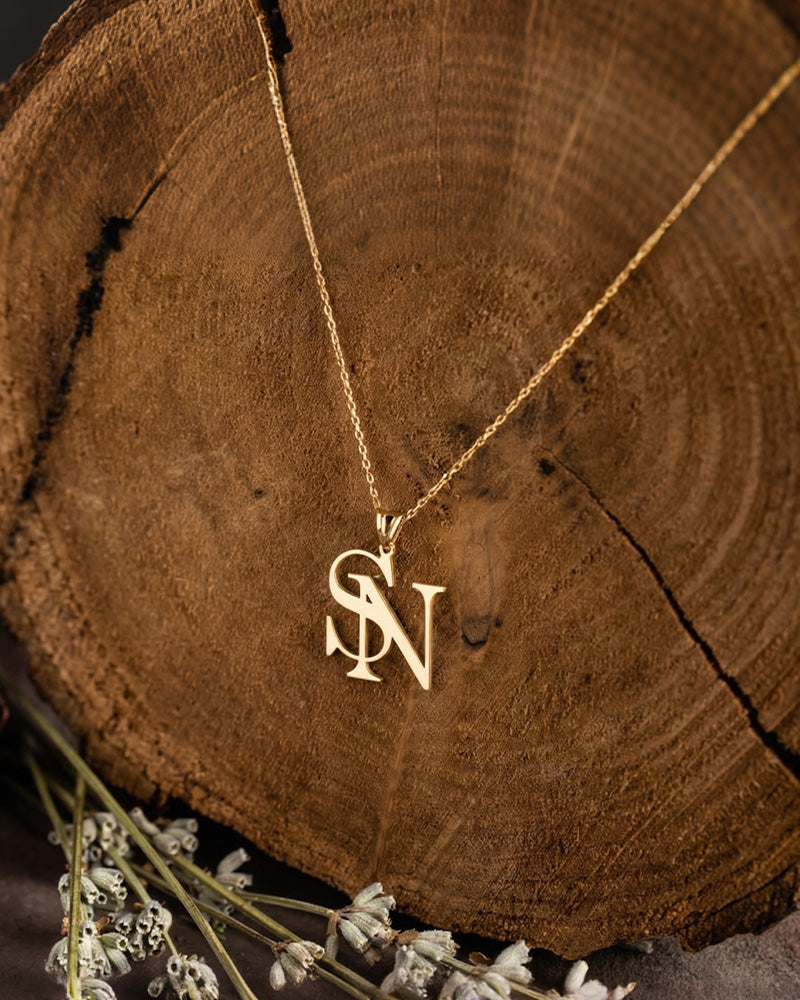 WILLLUXE® Personalized Initial Necklace