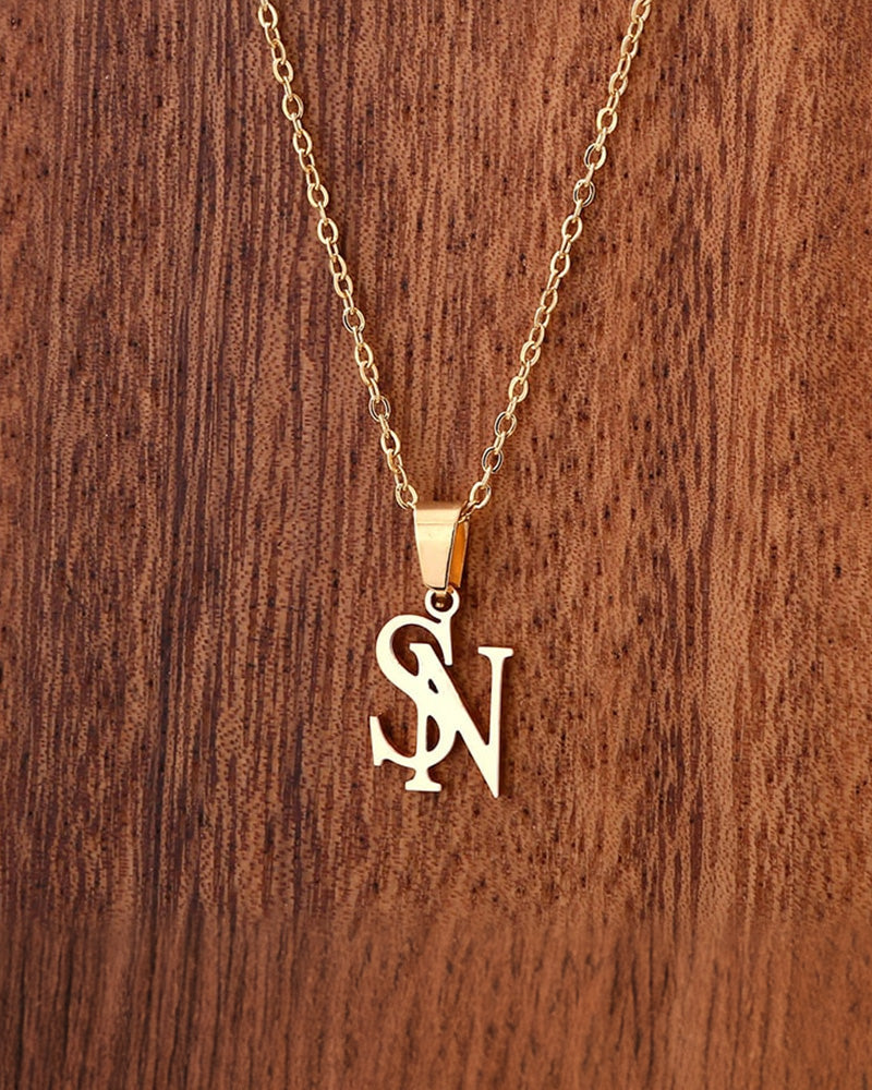 WILLLUXE® Personalized Initial Necklace