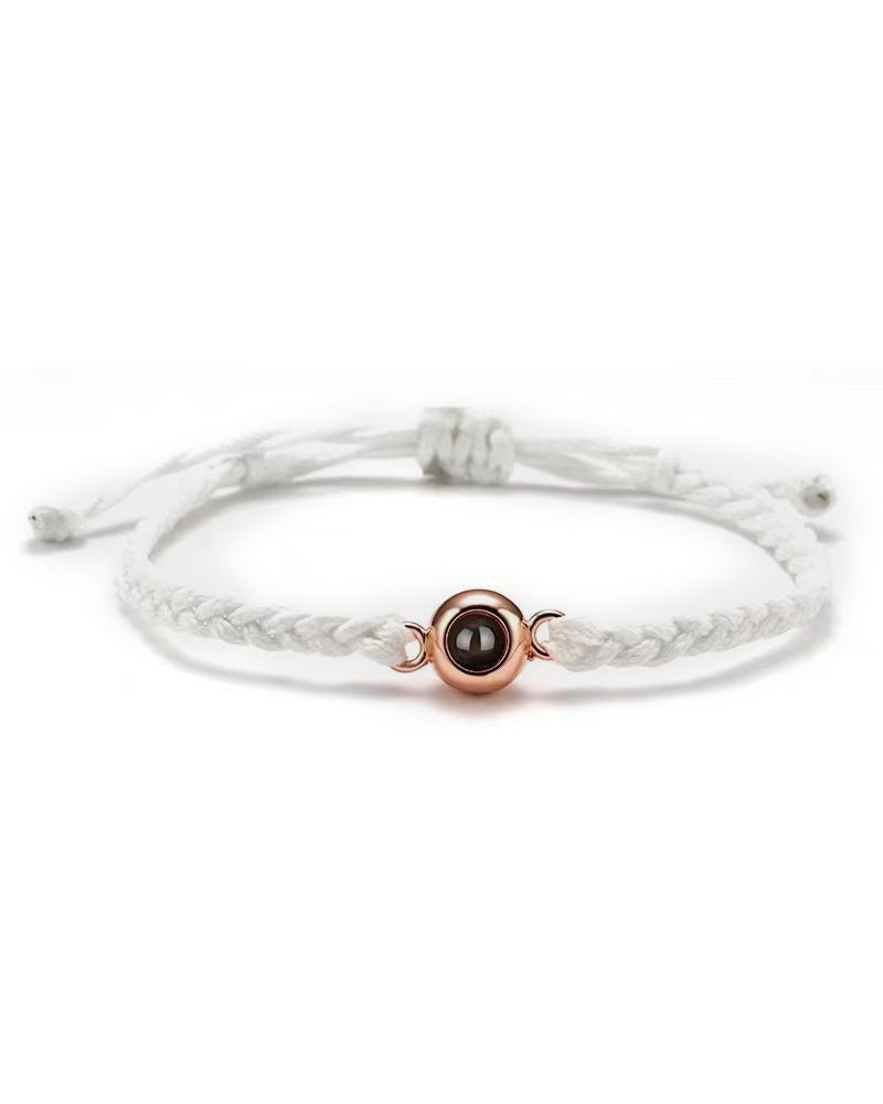 WILLLUXE® Custom Photo Bracelet That Allows Uploading Of Personal Photos