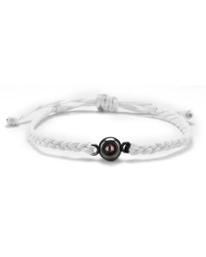 WILLLUXE® Custom Photo Bracelet That Allows Uploading Of Personal Photos