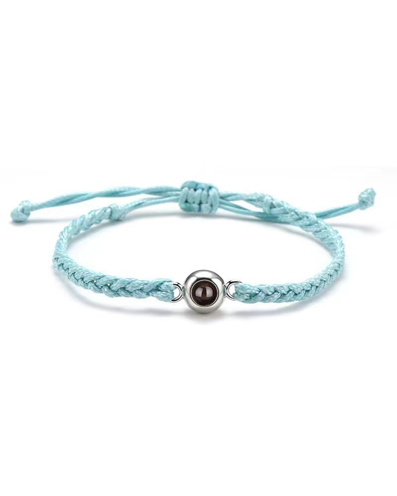 WILLLUXE® Custom Photo Bracelet That Allows Uploading Of Personal Photos