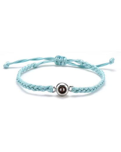 WILLLUXE® Custom Photo Bracelet That Allows Uploading Of Personal Photos