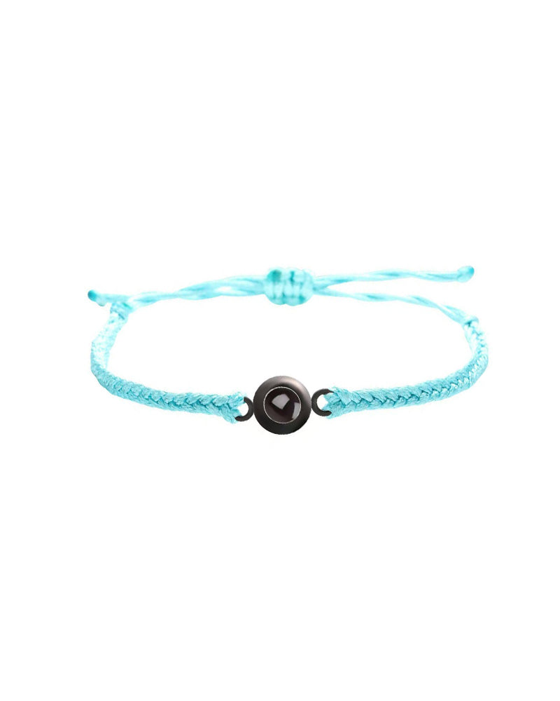 WILLLUXE® Custom Photo Bracelet That Allows Uploading Of Personal Photos