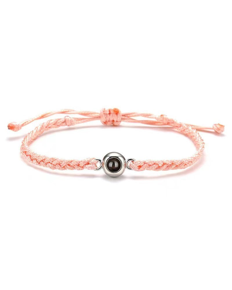 WILLLUXE® Custom Photo Bracelet That Allows Uploading Of Personal Photos