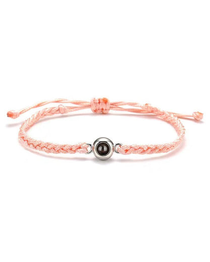 WILLLUXE® Custom Photo Bracelet That Allows Uploading Of Personal Photos