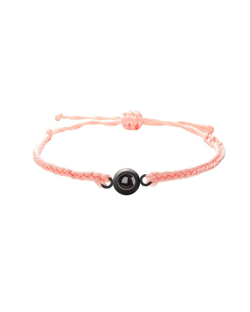 WILLLUXE® Custom Photo Bracelet That Allows Uploading Of Personal Photos