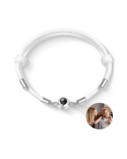 WILLLUXE® Custom Photo Bracelet That Allows Uploading Of Personal Photos