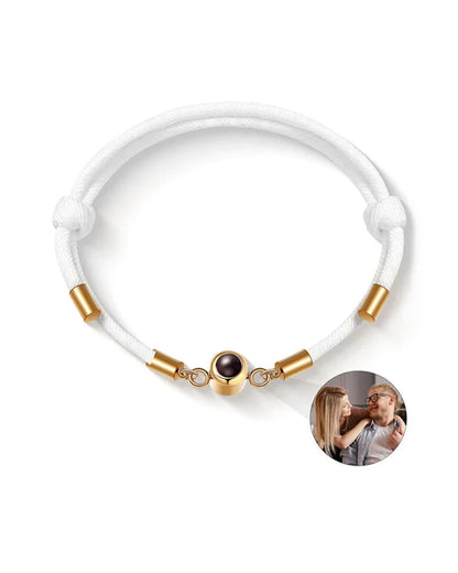 WILLLUXE® Custom Photo Bracelet That Allows Uploading Of Personal Photos