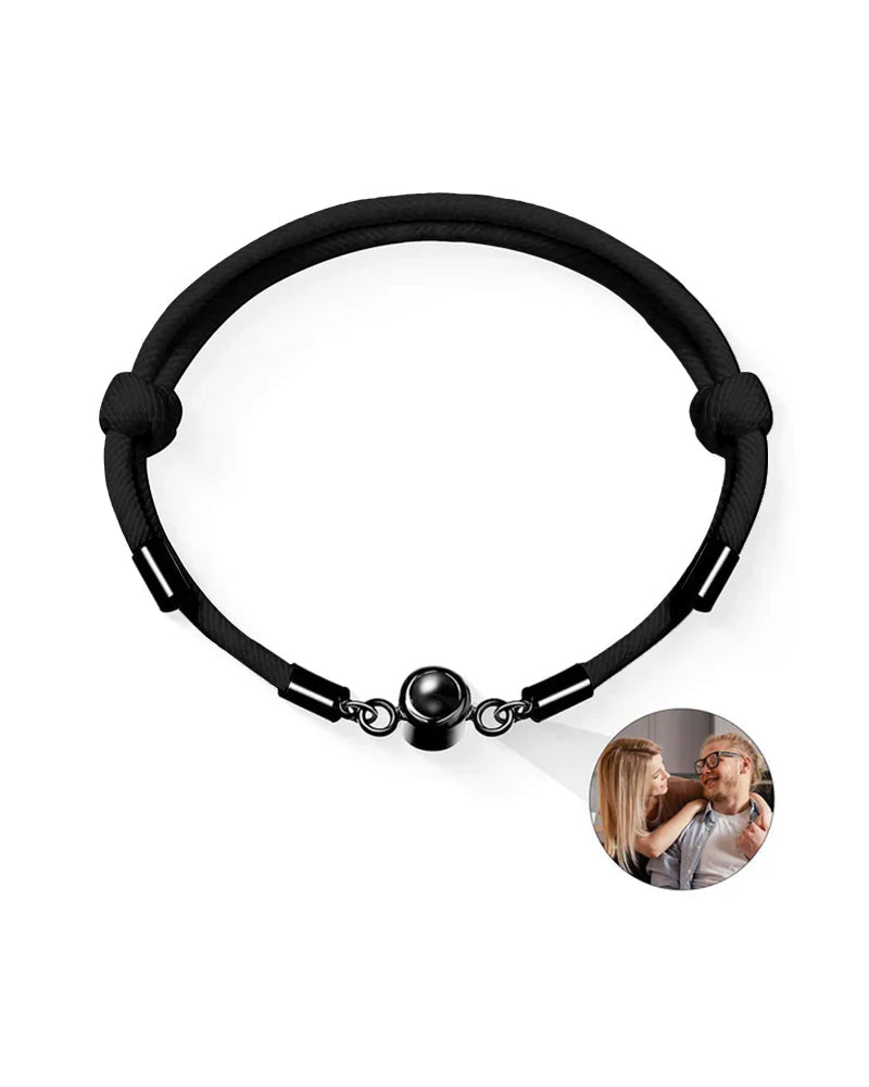 WILLLUXE® Custom Photo Bracelet That Allows Uploading Of Personal Photos