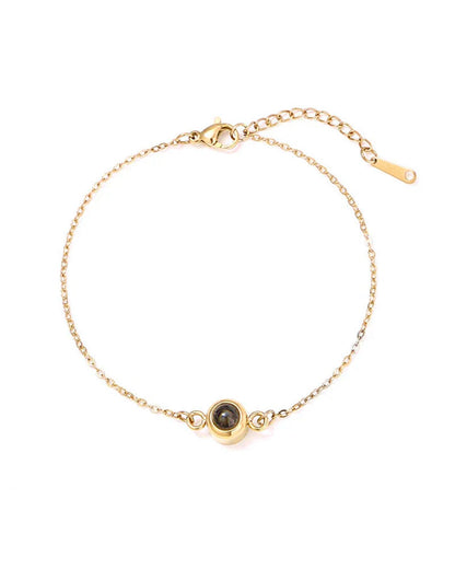 WILLLUXE® Custom Photo Bracelet That Allows Uploading Of Personal Photos
