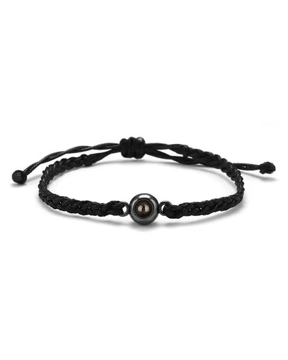 WILLLUXE® Custom Photo Bracelet That Allows Uploading Of Personal Photos