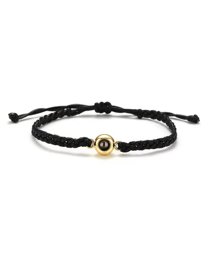 WILLLUXE® Custom Photo Bracelet That Allows Uploading Of Personal Photos