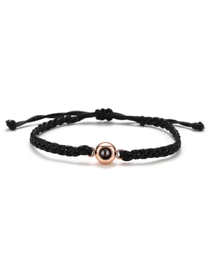 WILLLUXE® Custom Photo Bracelet That Allows Uploading Of Personal Photos