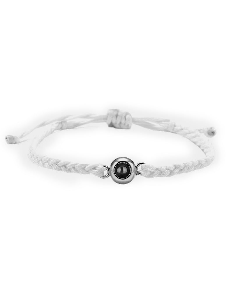 WILLLUXE® Custom Photo Bracelet That Allows Uploading Of Personal Photos