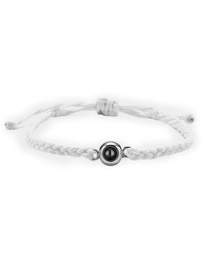 WILLLUXE® Custom Photo Bracelet That Allows Uploading Of Personal Photos