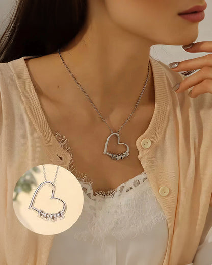 WILLLUXE® Heart of the Family Necklace