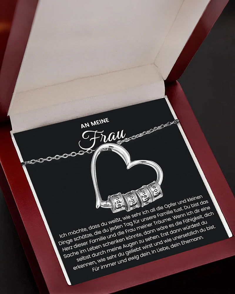 WILLLUXE® Heart of the Family Necklace
