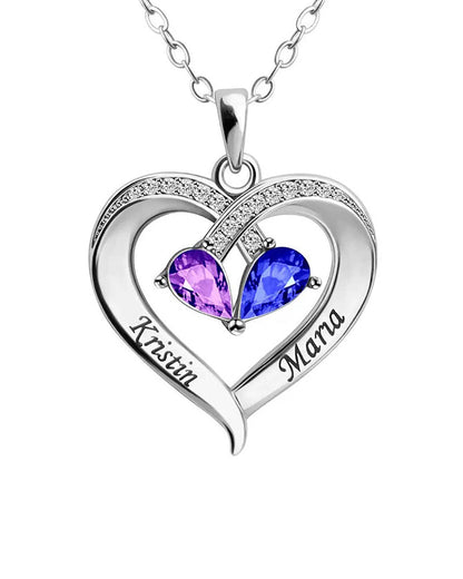 WILLLUXE® Birthstone Necklace For My Wife