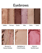Willluxe® Baked Multicolor Eyeshadow Palette
