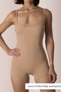 Willluxe® Lace Trim Spaghetti Strap Lightweight Pajama
