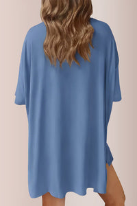 Willluxe® Oversized Tee & Biker Shorts Lounge Set