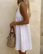 Willluxe® The Coastal Escape Sleeveless Swing Dress
