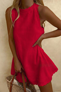 Willluxe® The Coastal Escape Sleeveless Swing Dress