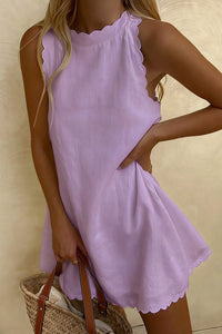 Willluxe® The Coastal Escape Sleeveless Swing Dress