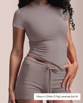 Willluxe® The Essential Athleisure Two-Piece Short Set