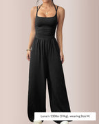 Willluxe® Women's Sleeveless Halter Jumpsuit
