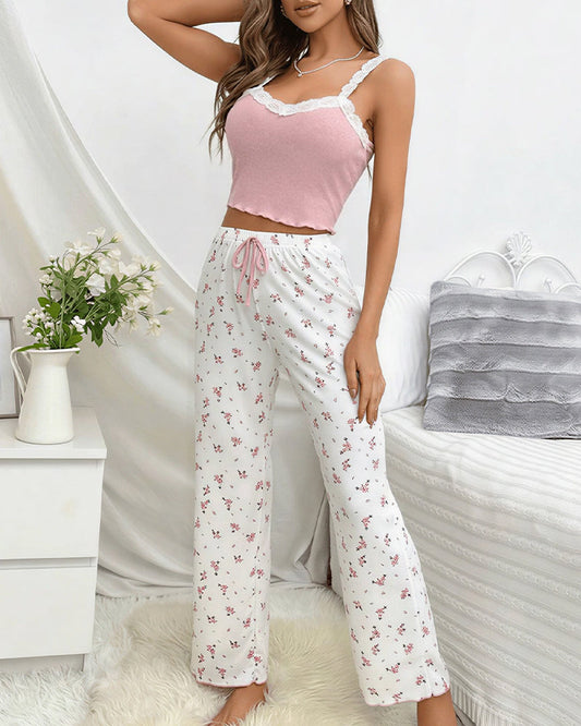 WILLLUXE® Cottagecore Dream Floral Pajama Set