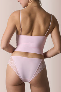 Willluxe® Lace Padded Triangle Camisole Set
