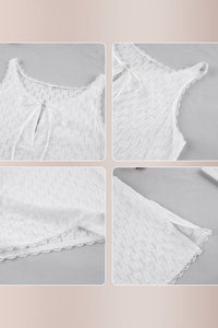 Willluxe® Summer Breathable Hollow Cotton Silk Slip Dress