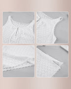 Willluxe® Summer Breathable Hollow Cotton Silk Slip Dress