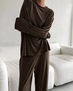 Willluxe® Lightweight & Skin-Friendly Modal Soft Pajama Set
