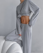 Willluxe® Lightweight & Skin-Friendly Modal Soft Pajama Set