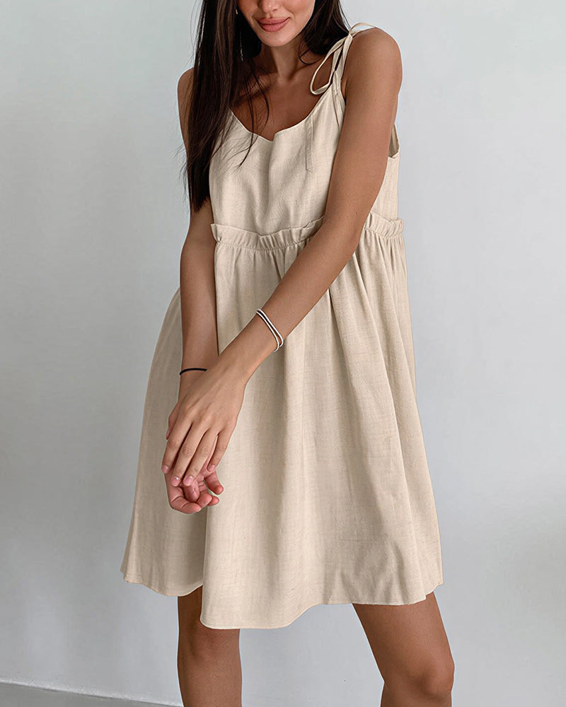 Willluxe® EffortlessBabydoll Lounge Dress
